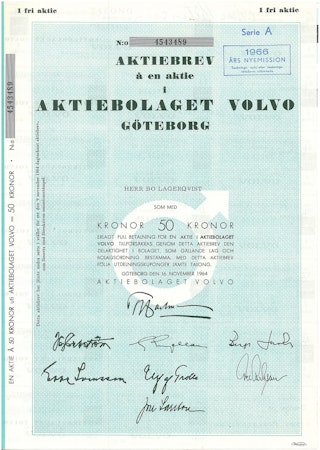 Volvo, AB, 1964