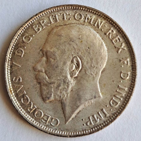 George V,  1 florin 1912