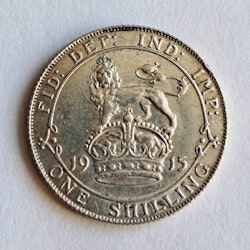 George V,  1 shilling 1915