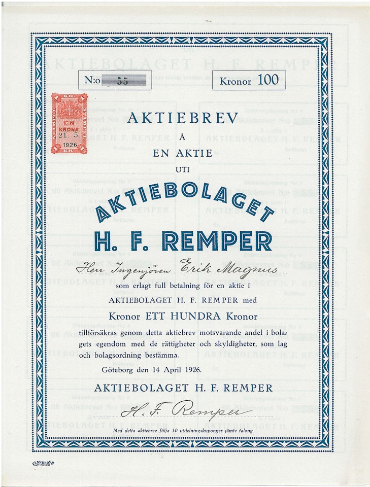 Remper, AB H.F.