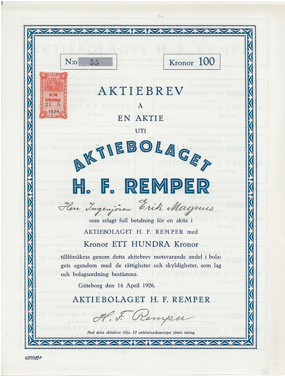 Remper, AB H.F.