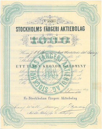 Stockholms Färgeri AB