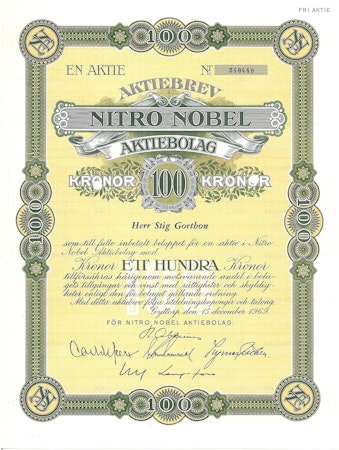Nitro Nobel, AB