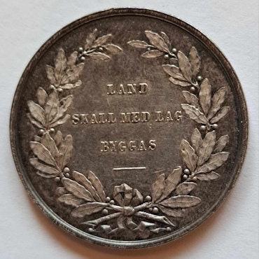 Karl XV minnespenning 1860
