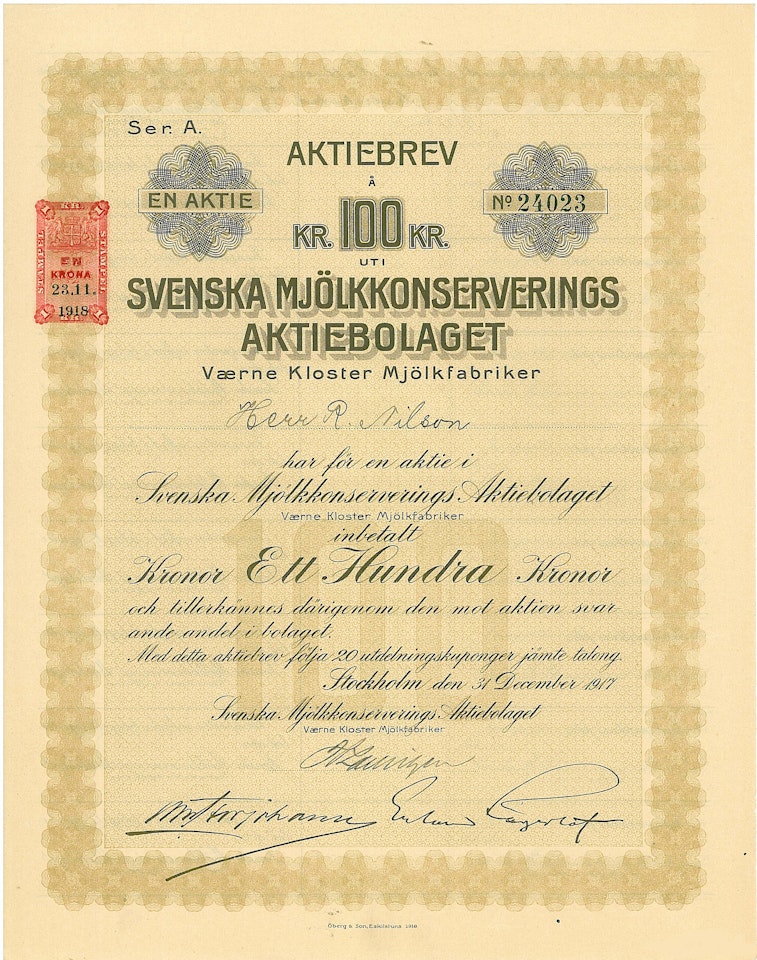 Svenska Mjölkonserverings AB