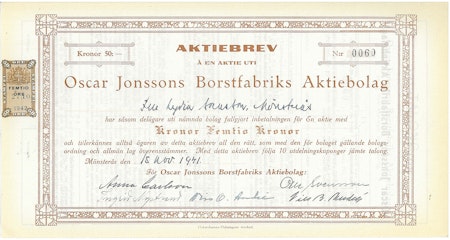 Oscar Jonssons Borstfabriks AB
