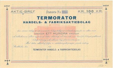 Termorator Handels- & Fabriks AB