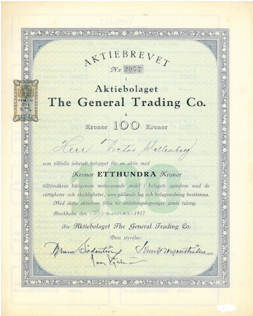 The General Trading Co, AB
