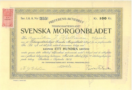 Tidnings AB Svenska Morgonbladet