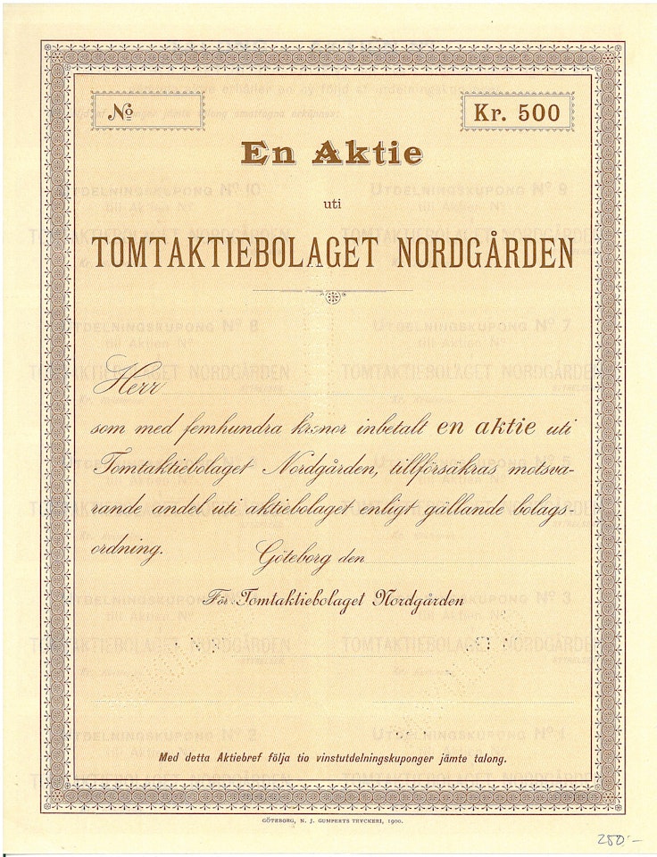 Tomt AB Nordgården