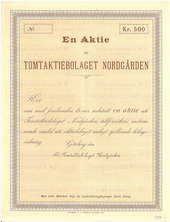 Tomt AB Nordgården