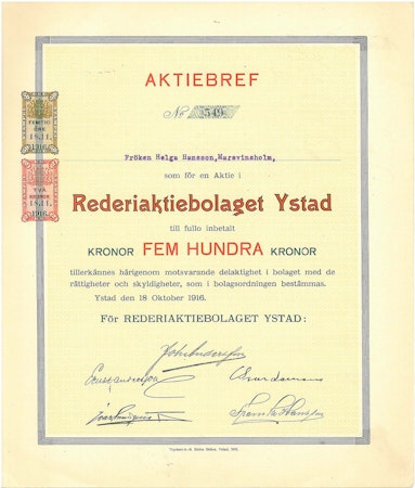 Rederi AB Ystad