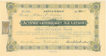 Automat AB Alexander