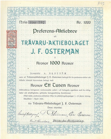 Trävaru AB J. F. Osterman