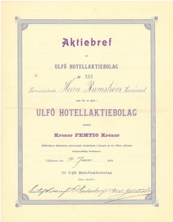 Ulfö Hotell AB
