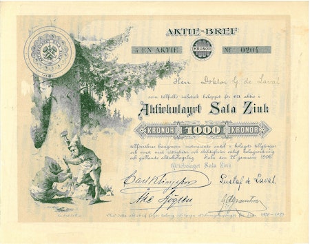 Sala Zink, AB