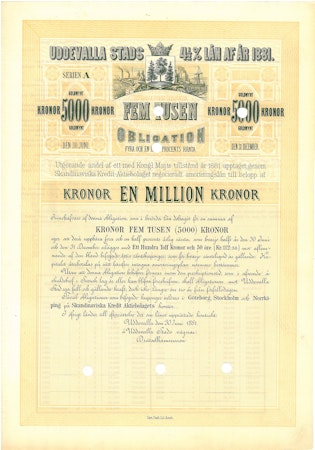 Uddevalla Stads Obligation