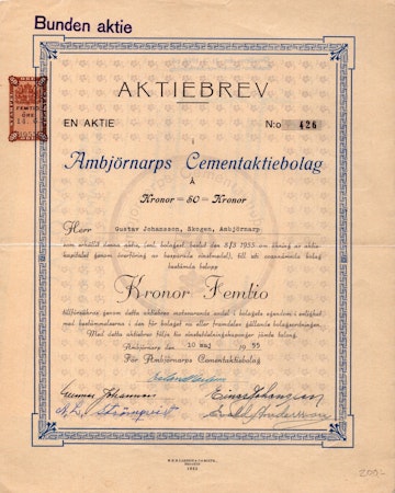 Ambjörnarps Cement AB