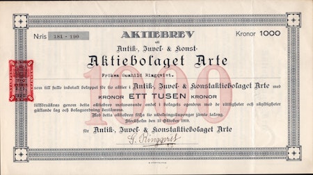 Antik-, Juvel- & Konst- AB Arte