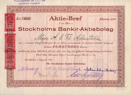 Stockholms Bankir-AB
