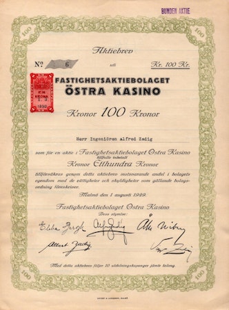 Fastighets AB Östra Kasino