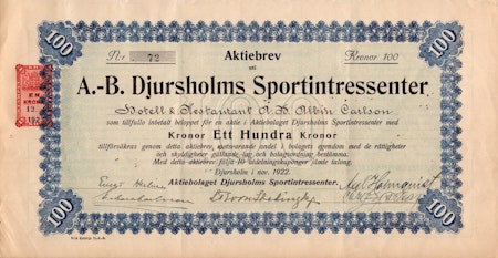 Djursholms Sportintressenter, AB