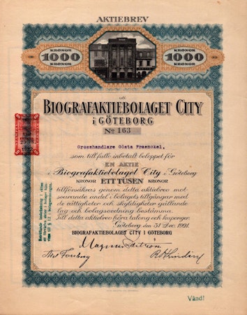 Biograf AB City i Göteborg
