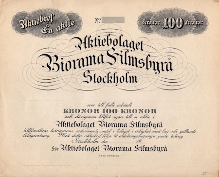 Biorama Filmsbyrå Stockholm, AB