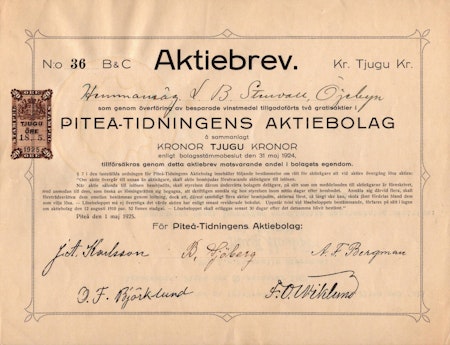 Piteå-Tidningens AB