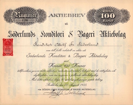 Söderlunds konditori & Bageri AB