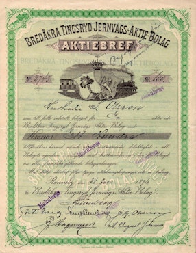 Bredåkra Tingsryd Jernvägs AB