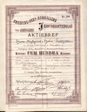 Enköping-Heby-Runhällens Jernvägs AB