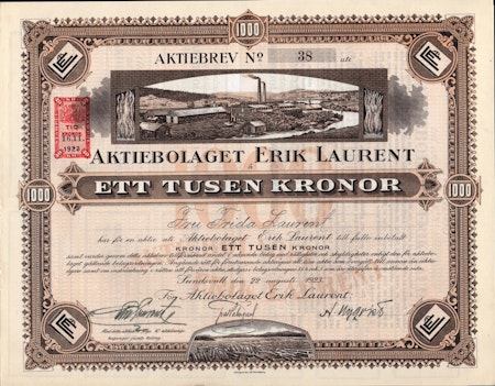 Erik Laurent, AB