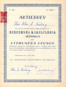 Hedesunda Kakelfabrik AB