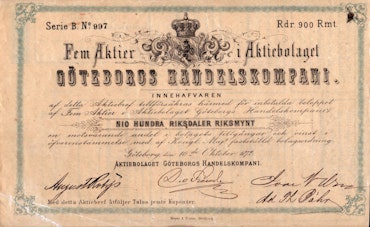 Göteborgs Handelskompani 1872