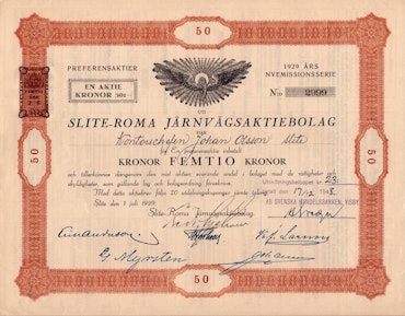 Slite-Roma Järnvägs AB