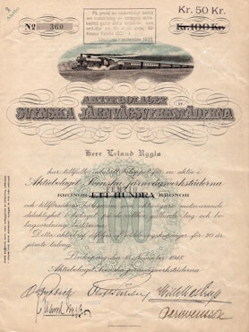 Svenska Järnvägsverkstäderna, AB, 1918