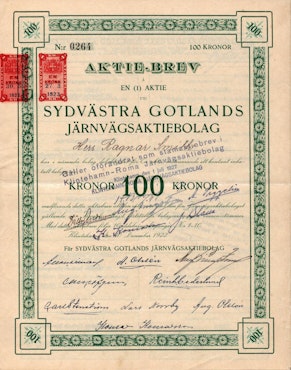 Sydvästra Gotlands Järnvägs AB