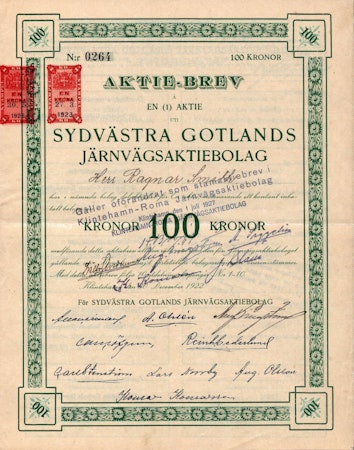 Sydvästra Gotlands Järnvägs AB