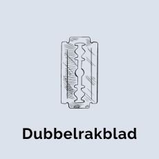 Dubbelrakblad - GUAPO