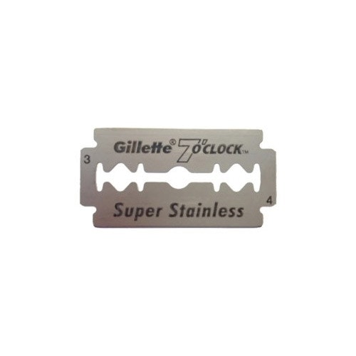 Gillette 7 O'Clock Super Stainless Dubbelrakblad 100-pack