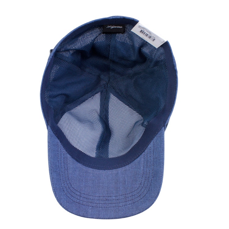 Wigens Baseball Cap Linen Navy