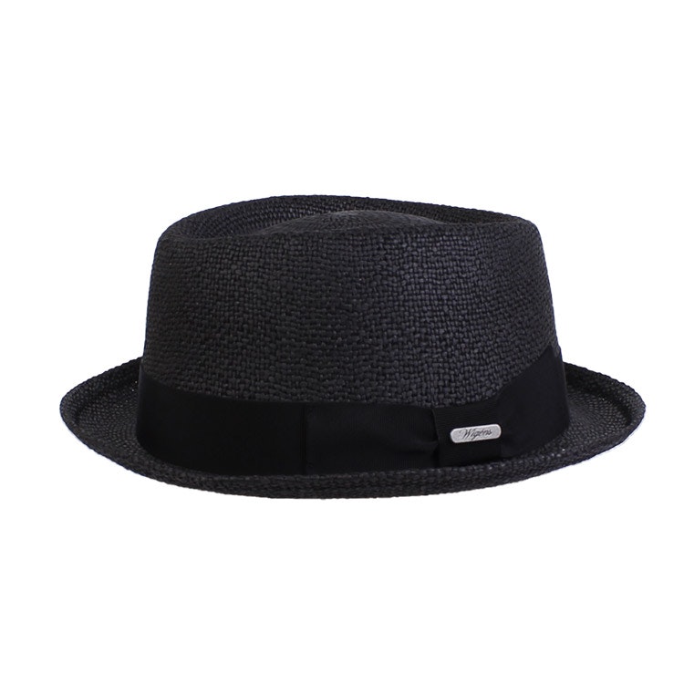 Wigens REA Pork Pie Hat Black XL