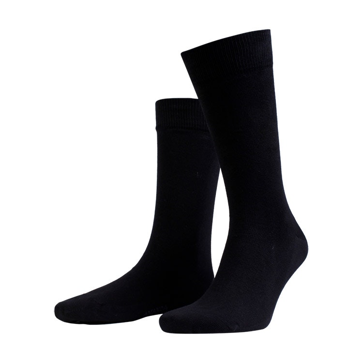 Amanda Christensen Bamboo Crew Sock Black REA