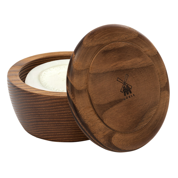 Mühle Sea Buckthorn Shaving Soap Wooden Bowl