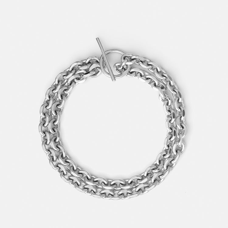 Skultuna Unité Double Chain Bracelet REA L