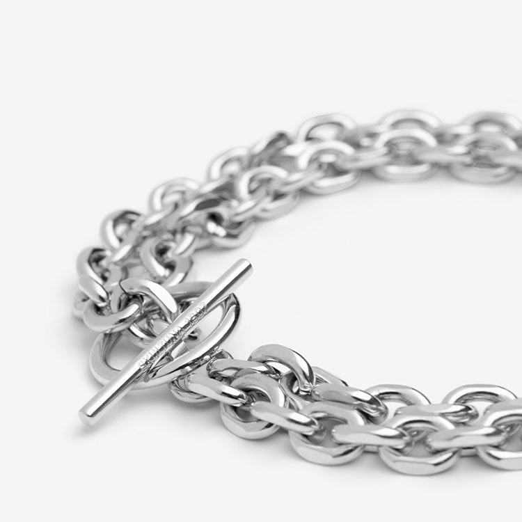 Skultuna Unité Double Chain Bracelet REA L