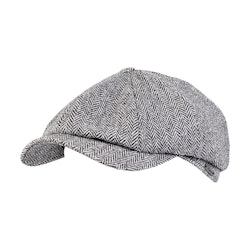 Wigens REA Newsboy Classic Cap Herringbone 57