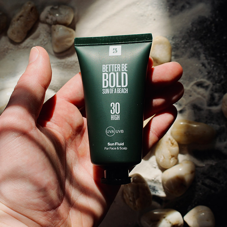 Better Be Bold Sun Fluid SPF30 For Scalp And Face REA