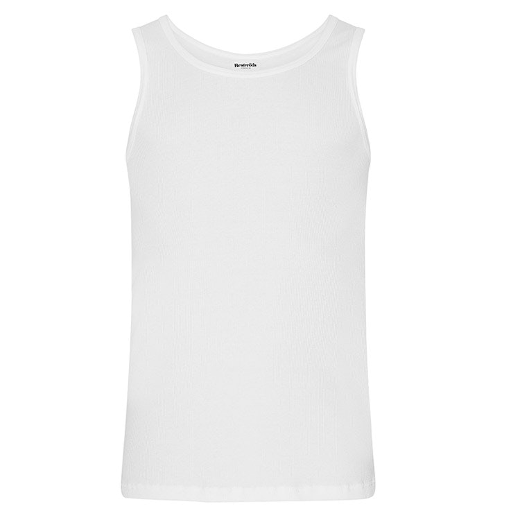 Resteröds REA Tank Top Organic Cotton 2-pack White M